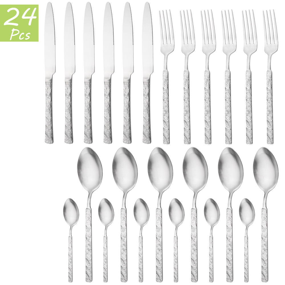 Vintage Collectible Spoons - 304 Stainless Steel Dinnerware Set Vintage