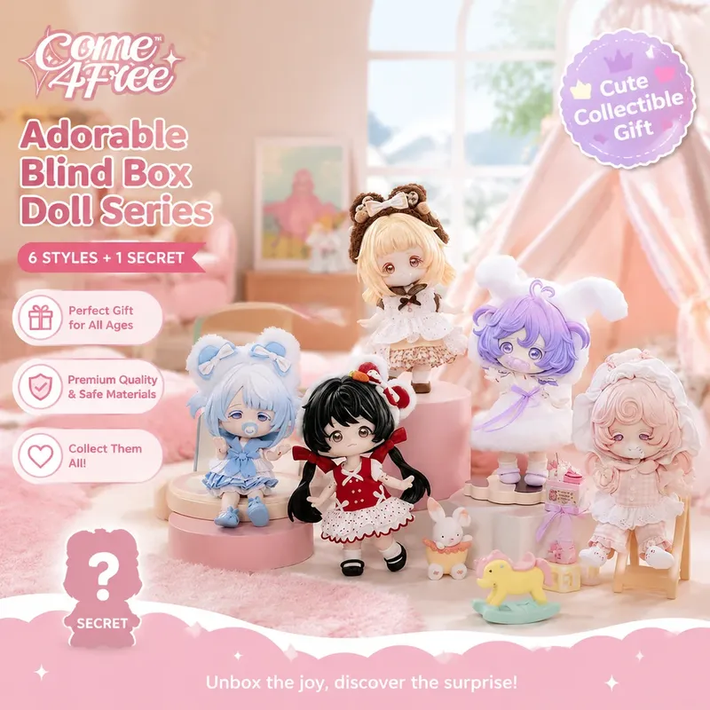 Collectible & Vintage Dolls For Halloween - Come4free Blind Box Series Bjd Doll