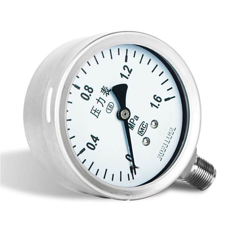 Analog Meter Gauge - 10Mpa 30Mpa 40Mpa Pressure Meter 304SS