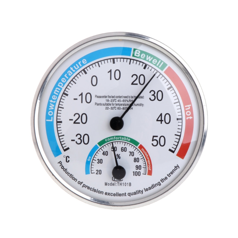 Analog Meter Gauge - Portable Analog Thermometer, Hygrometer, Temperature, Humidity