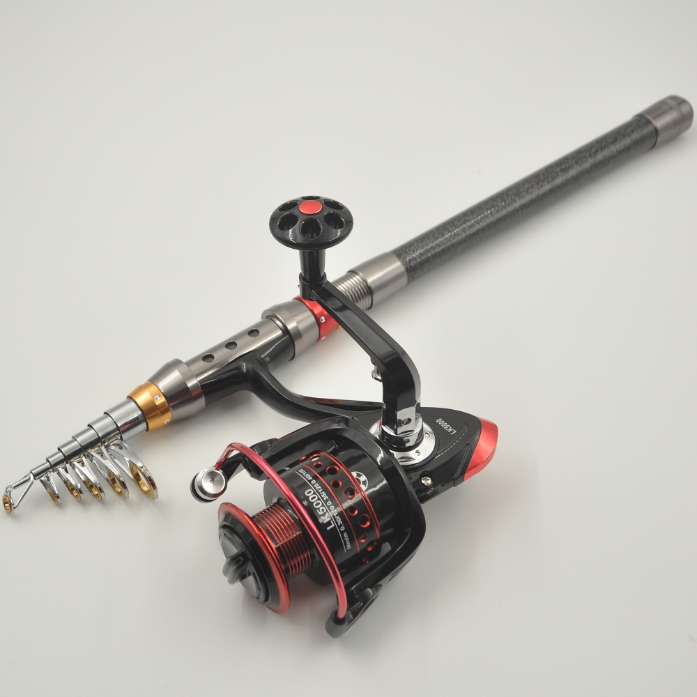 Developing Tank Reel - Portable Fishing Rod and Reel Set