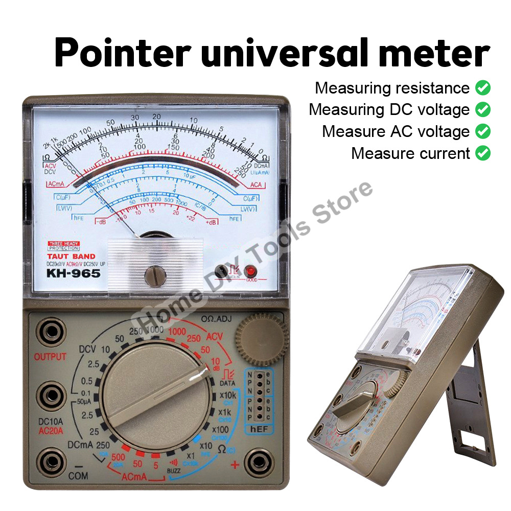 Analog Meter Gauge - KH965 Analog Multimeter Universal Meter Pointer