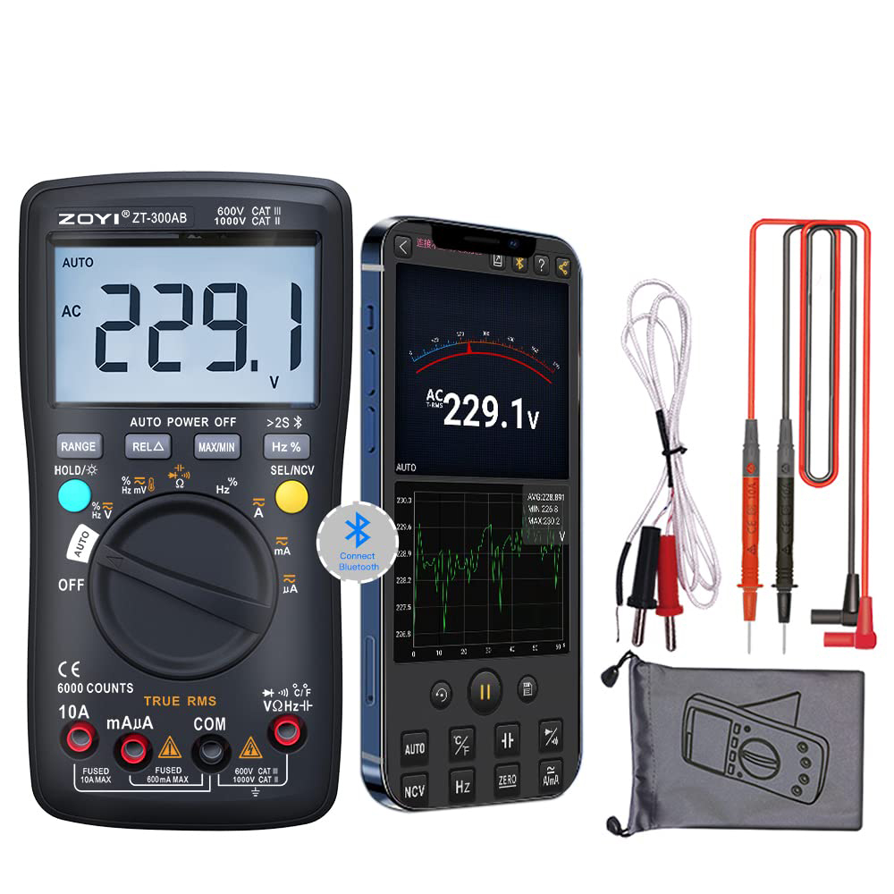 Analog Meter Gauge - ZOYI 300AB Digital Multimeter 6000 Analog