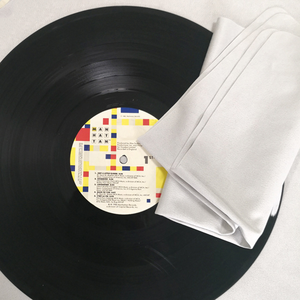 5 Pcs CD Cleaning Cloth Microf - Vinyl Record Cleaner review and price