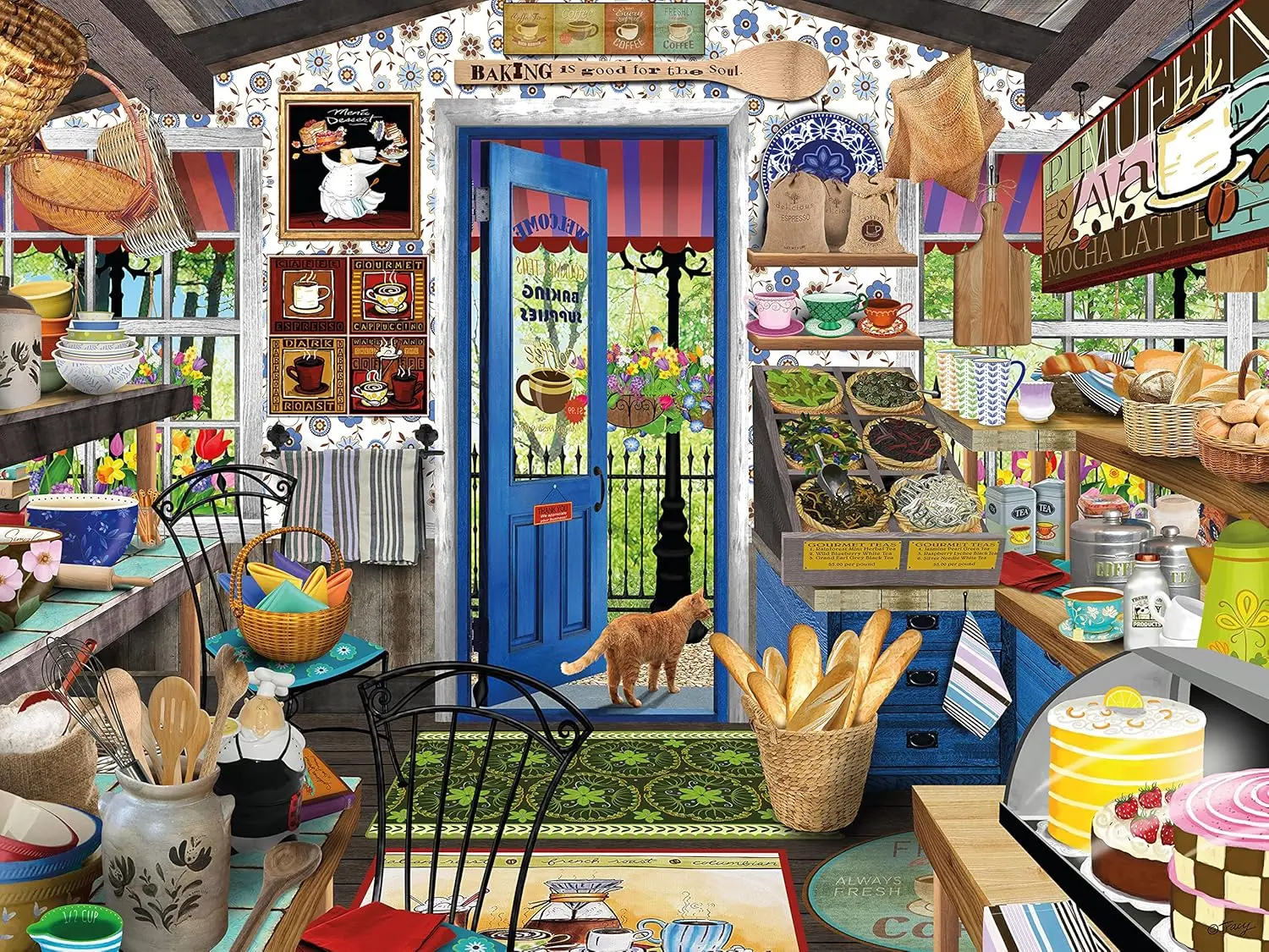 Cozy Vintage Bakery Shop Woode - Vintage Collectible Shop review and price