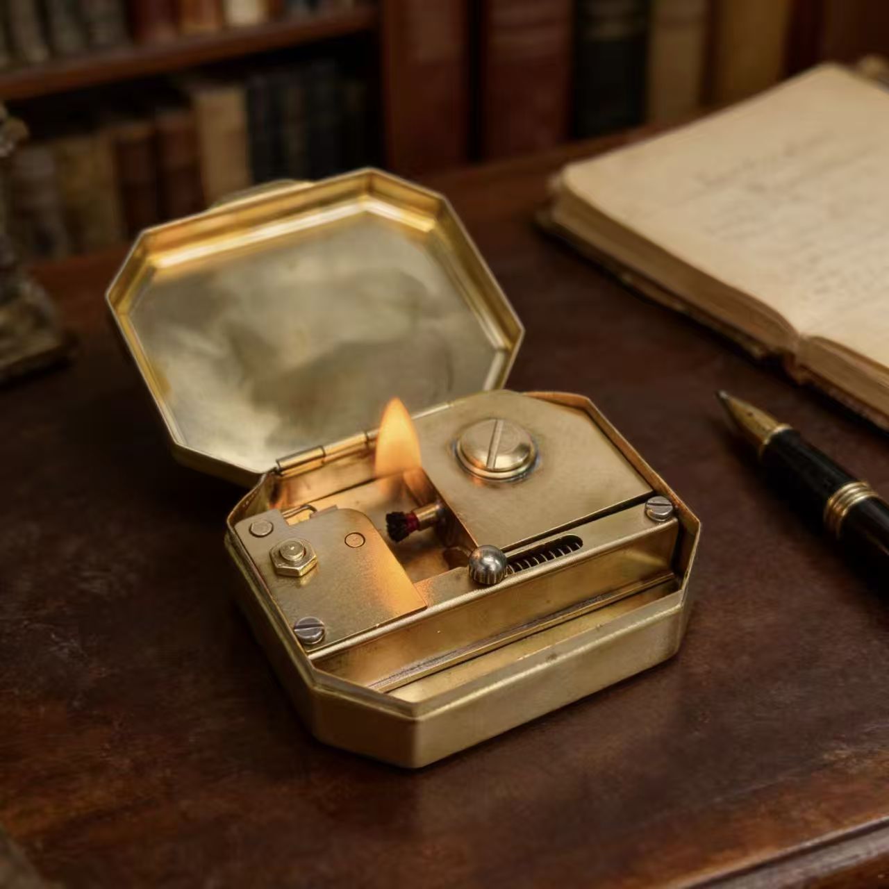 Vintage Pure Copper Gear Keros - Vintage Collectible Lighters review and price