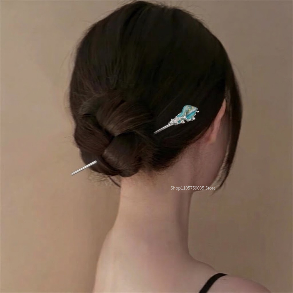 Chinese Style Hanfu Crystal Ha - Vintage Collectible Item review and price