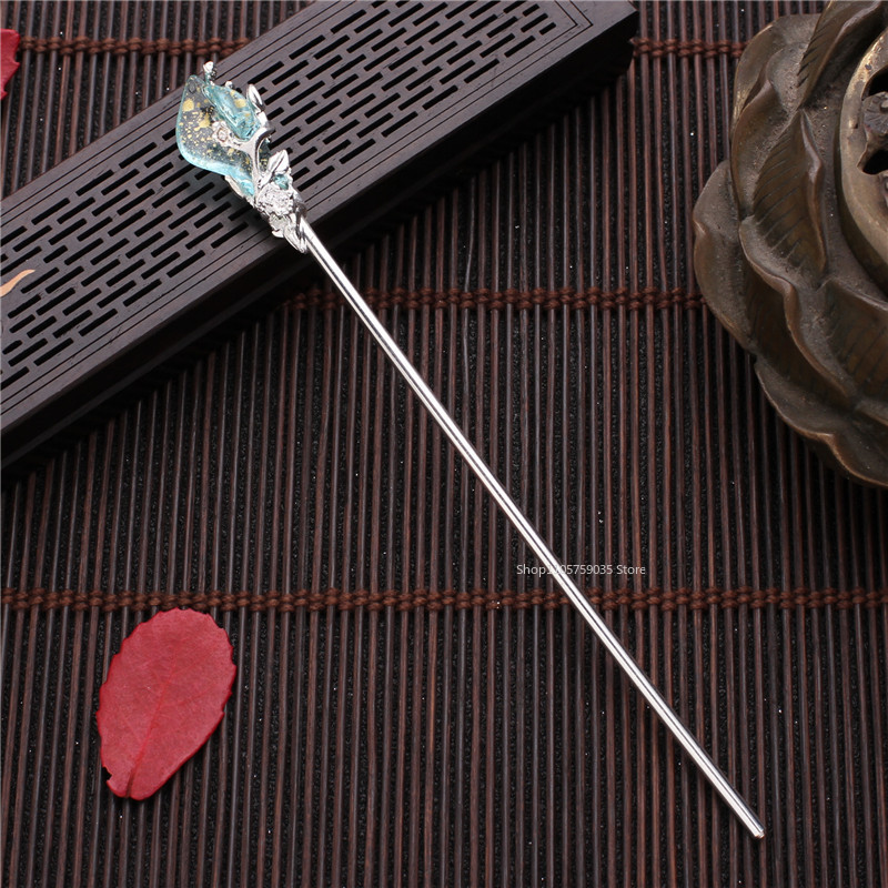 Chinese Style Hanfu Crystal Ha - Vintage Collectible Item review and price