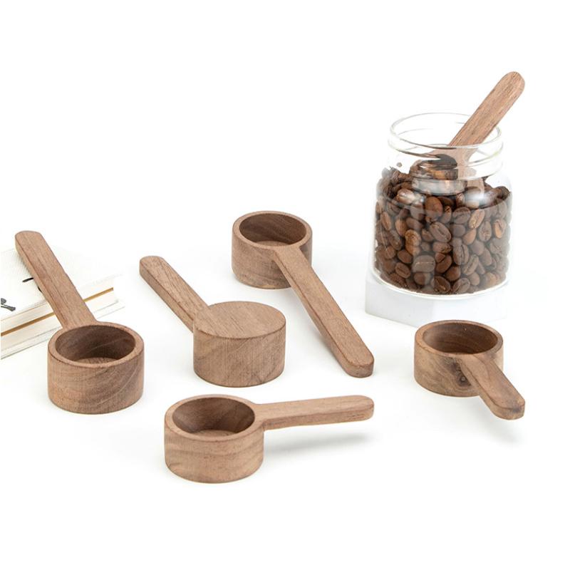 Wooden Coffee Measuring Spoon  - Vintage Collectible Spoons review and price