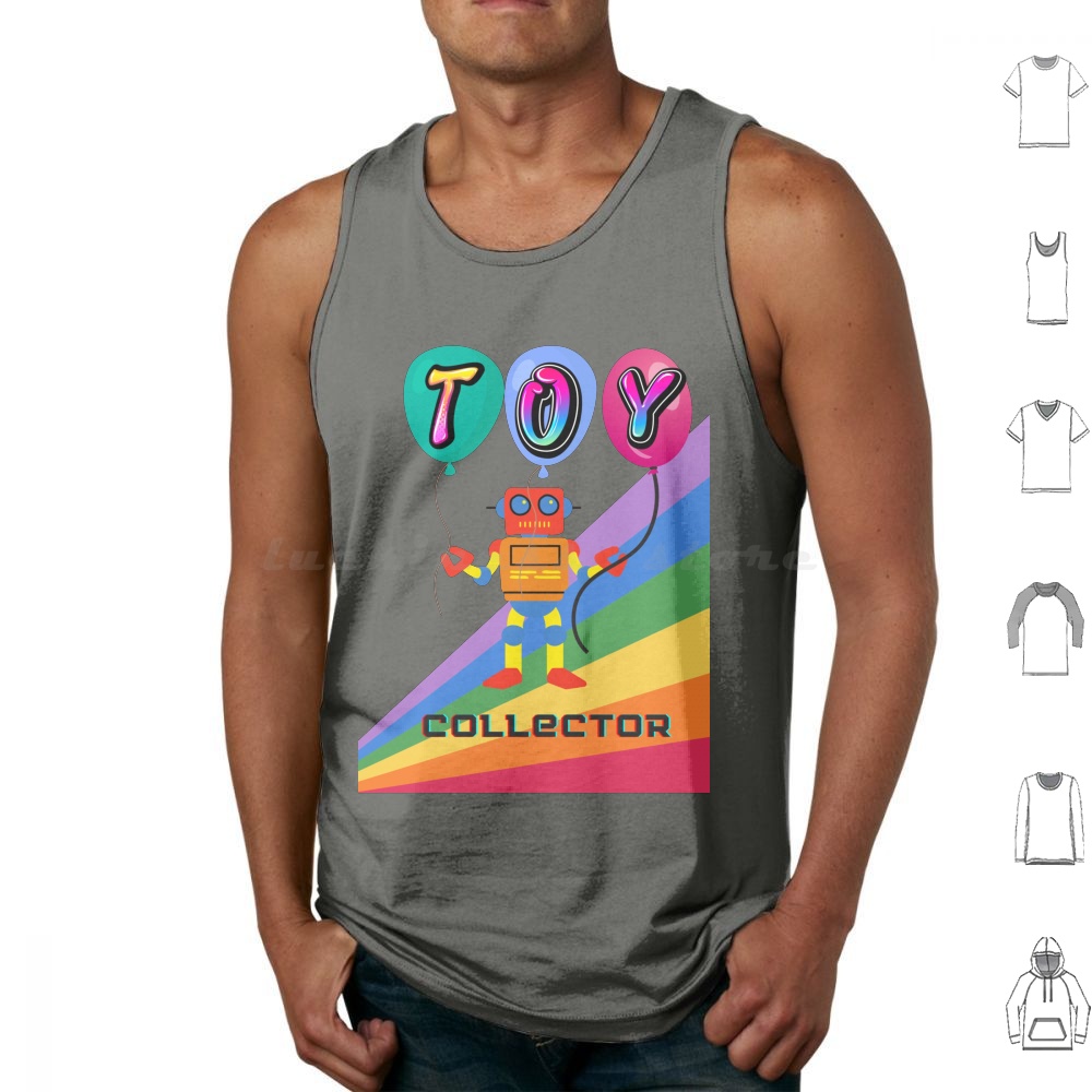 Toy Collector Tank Tops Print  - Vintage Collectible Figures review and price