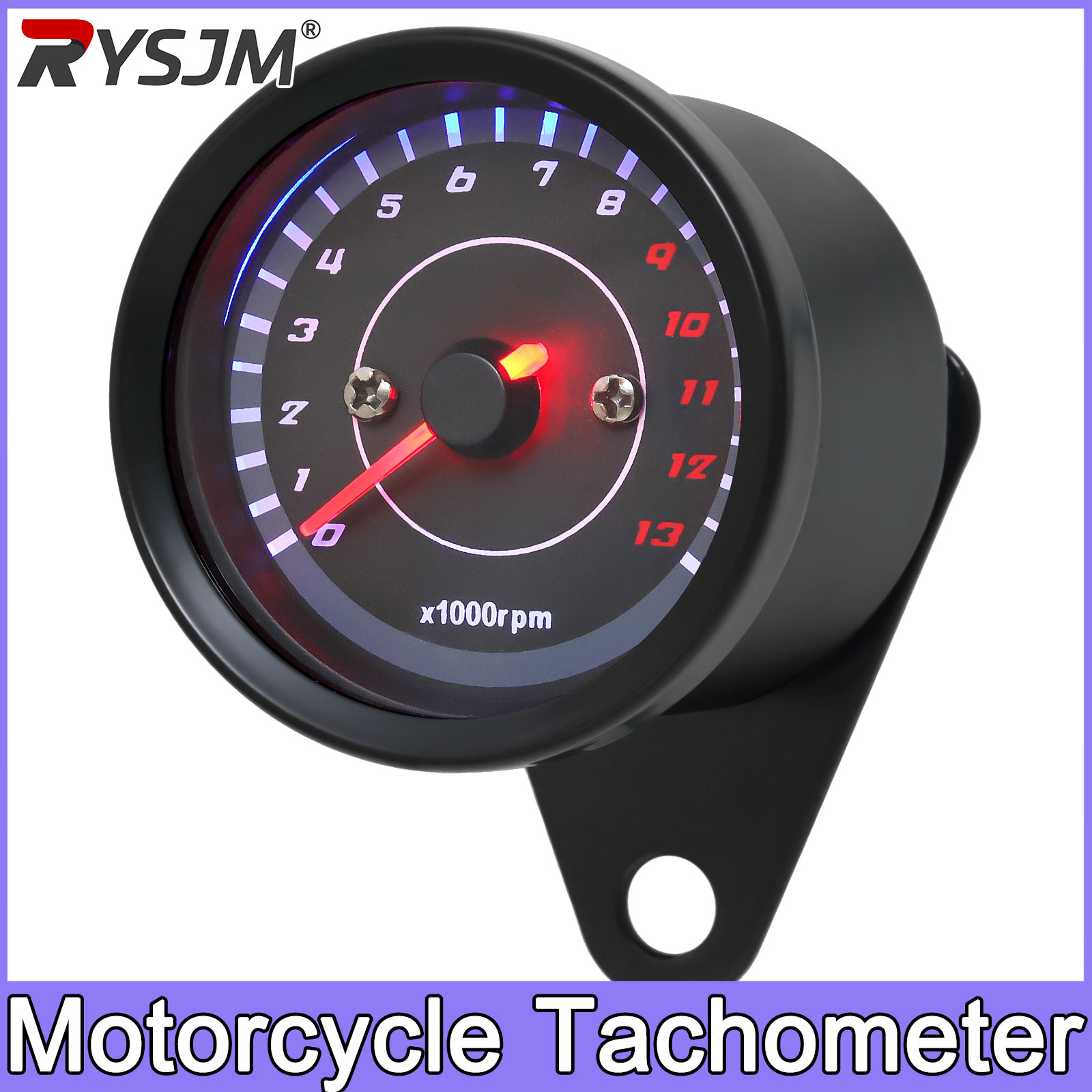 13000 RPM Meter Universal Scoo - Analog Meter Gauge review and price