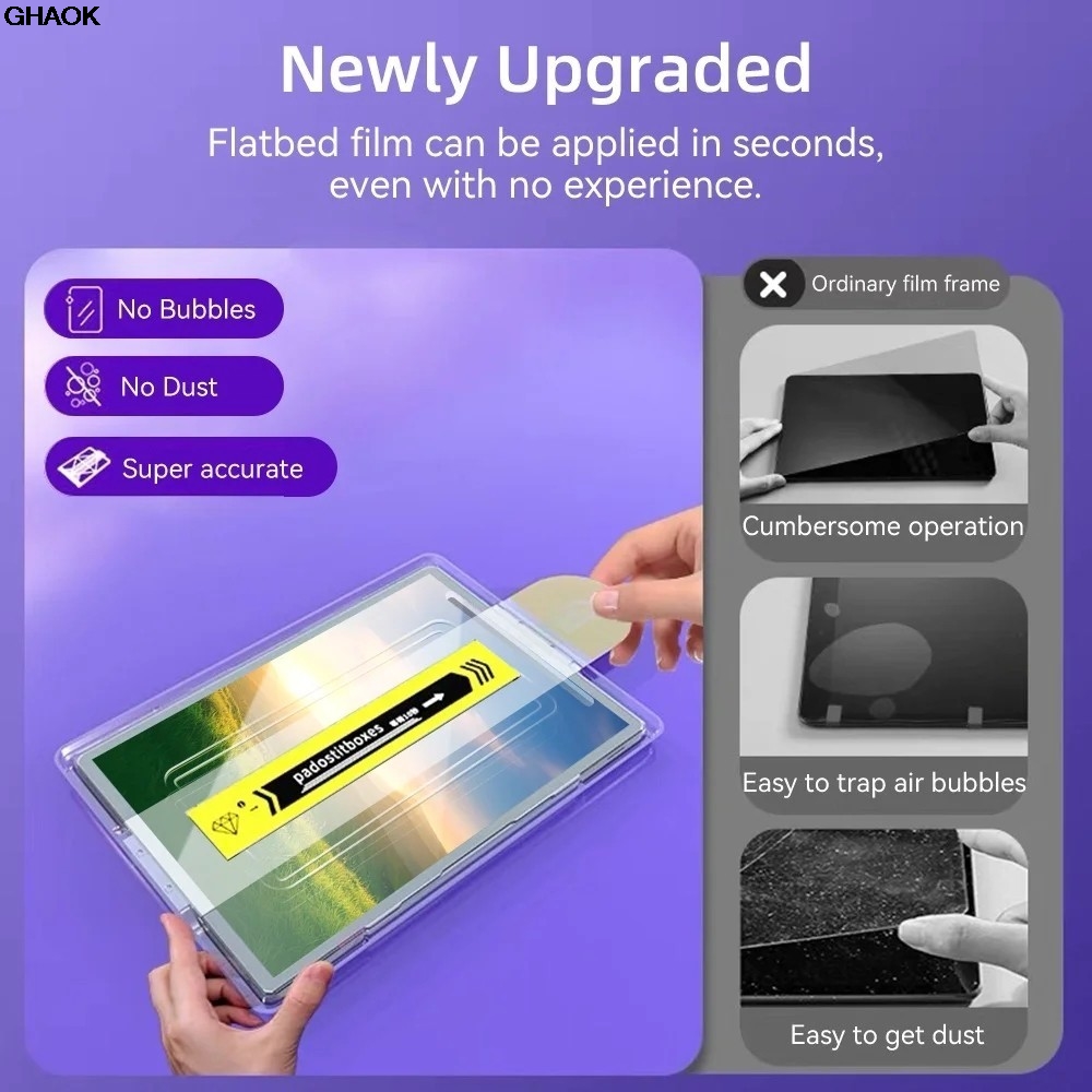 Auto Install Tempered Glass Fo - Instant Film Pack review and price