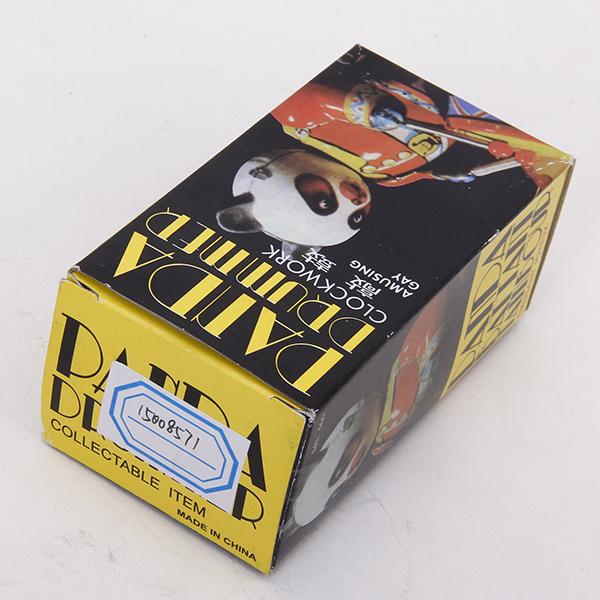 Wind Up Clockwork Panda Drumme - Vintage Collectible Figures review and price