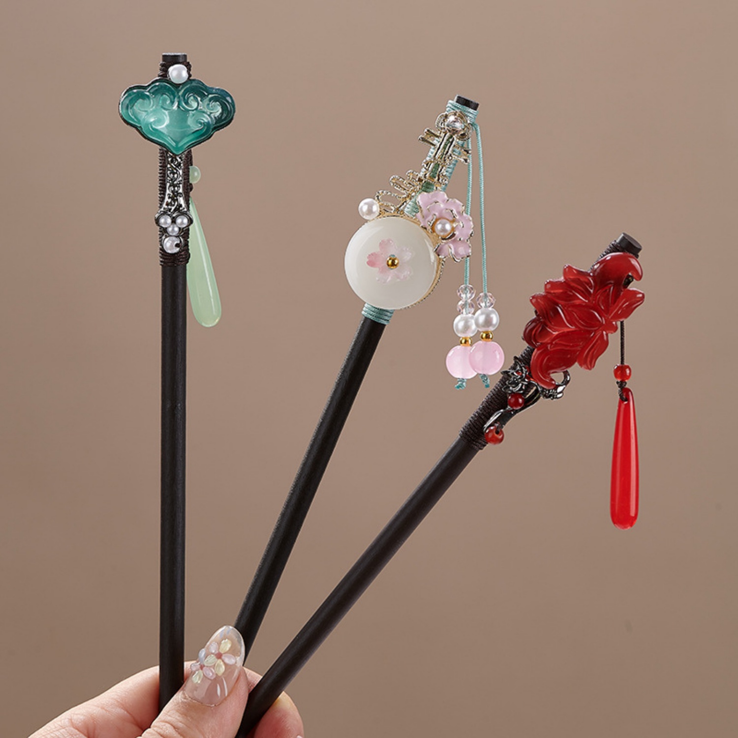 Vintage Flower Hairpin For Wom - Vintage Collectible Item review and price
