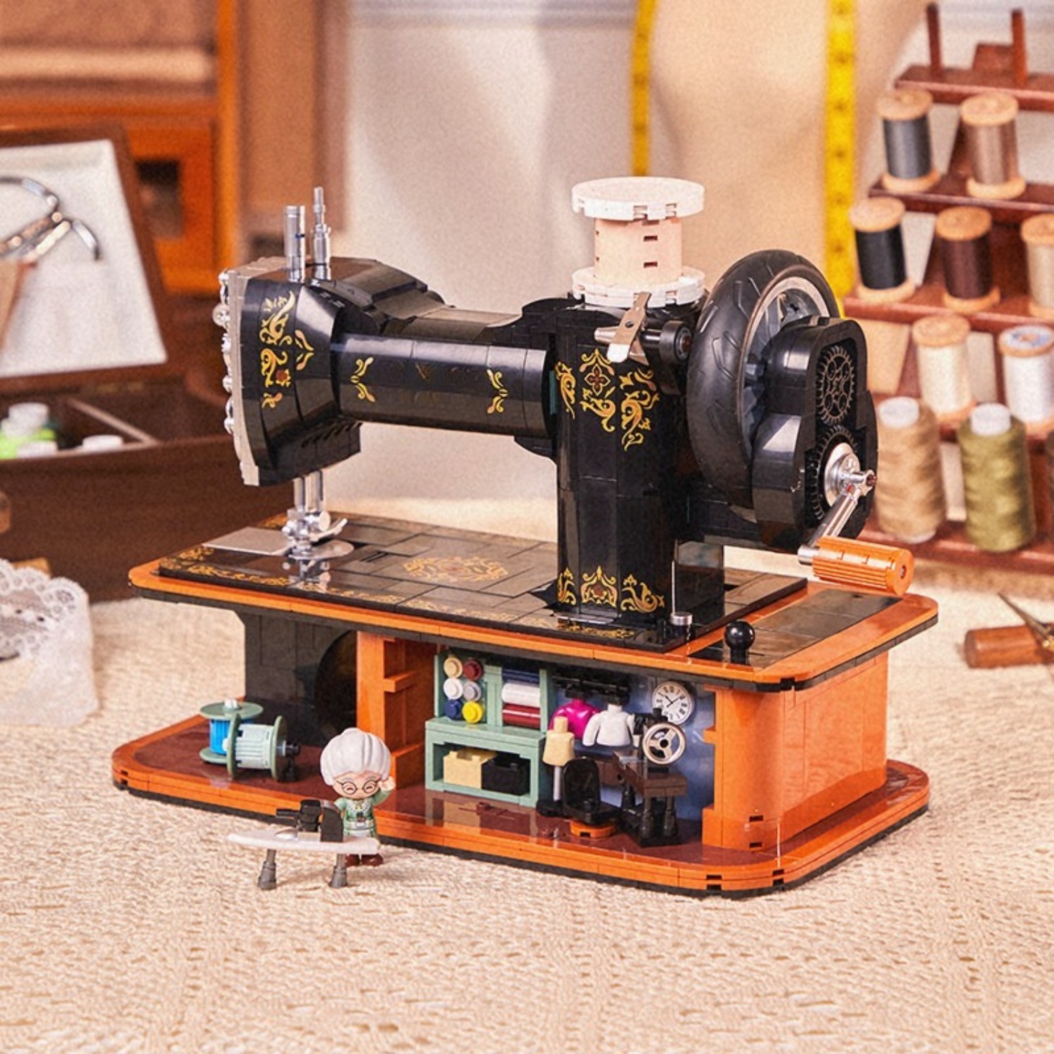 Vintage Hand Crank Sewing Mach - Vintage Collectible Shop review and price