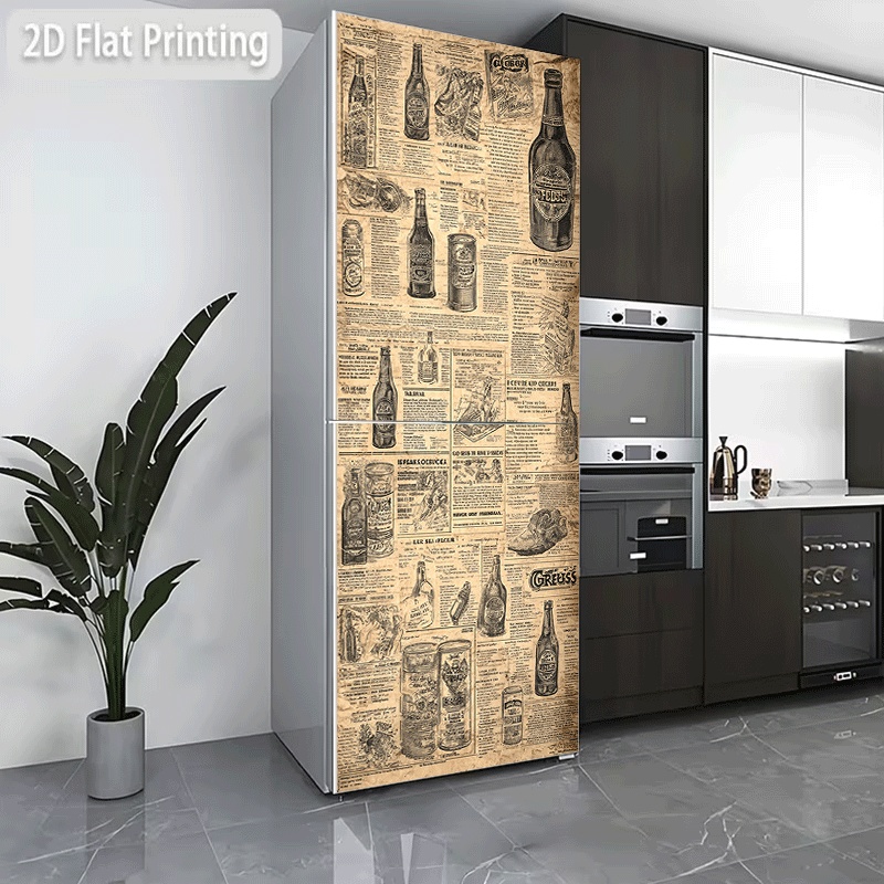 Refrigerator Sticker, Refriger - Collectible Vintage Newspapers review and price