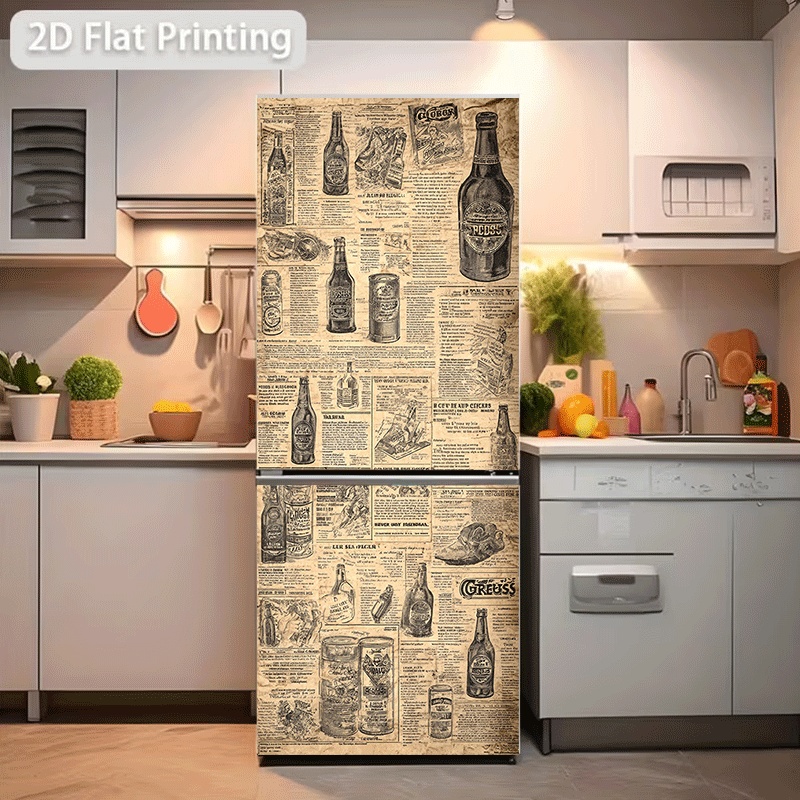 Refrigerator Sticker, Refriger - Collectible Vintage Newspapers review and price