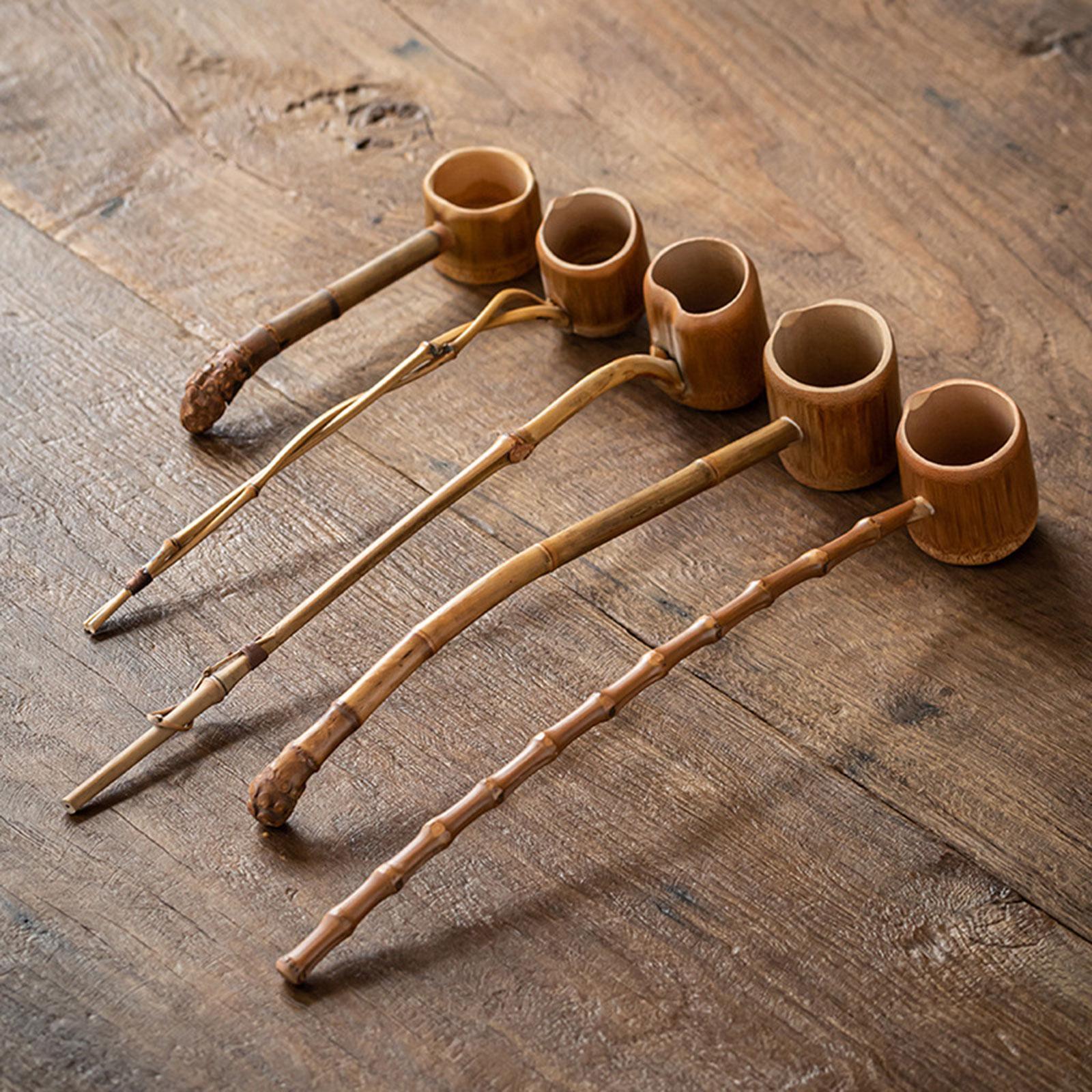Bamboo Water Ladle Collectible - Vintage Collectible Spoons review and price