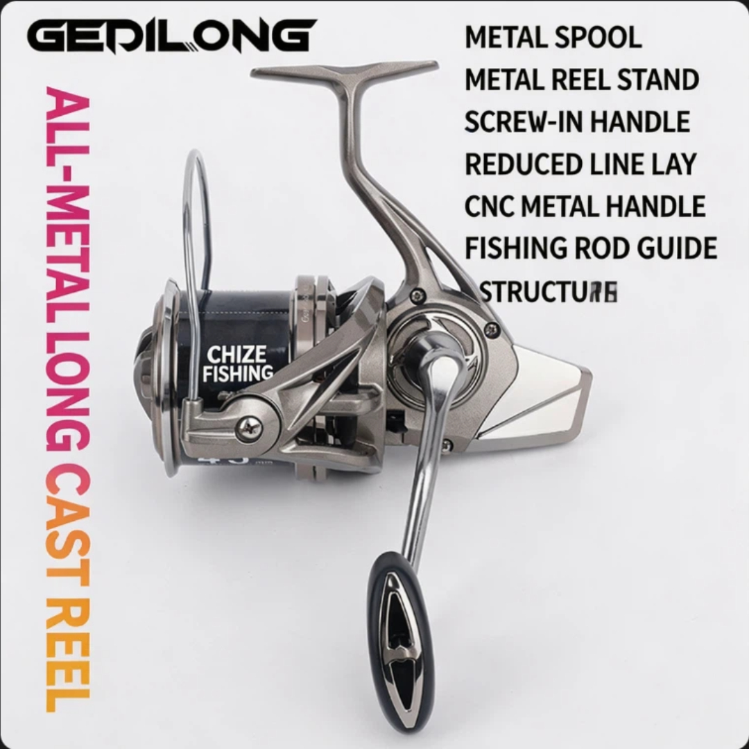 GEDILONG Spinning Reel Full Me - Developing Tank Reel review and price