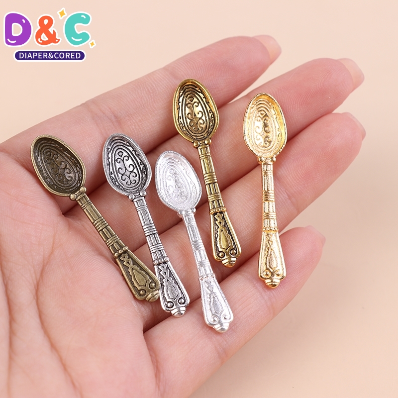 10Pcs 1:12 Dollhouse Miniature - Vintage Collectible Spoons review and price