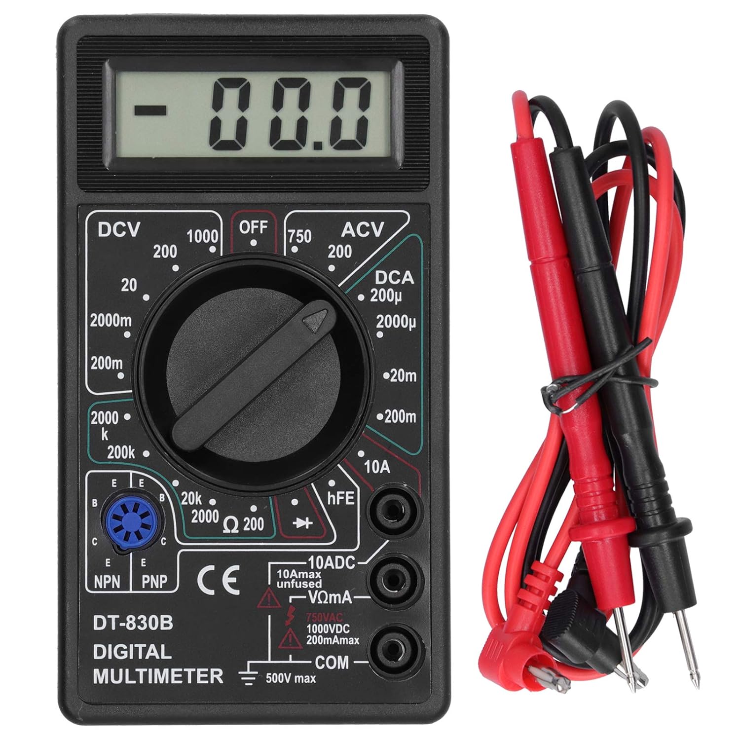 Digital Multimeter Tester, DT8 - Analog Meter Gauge review and price
