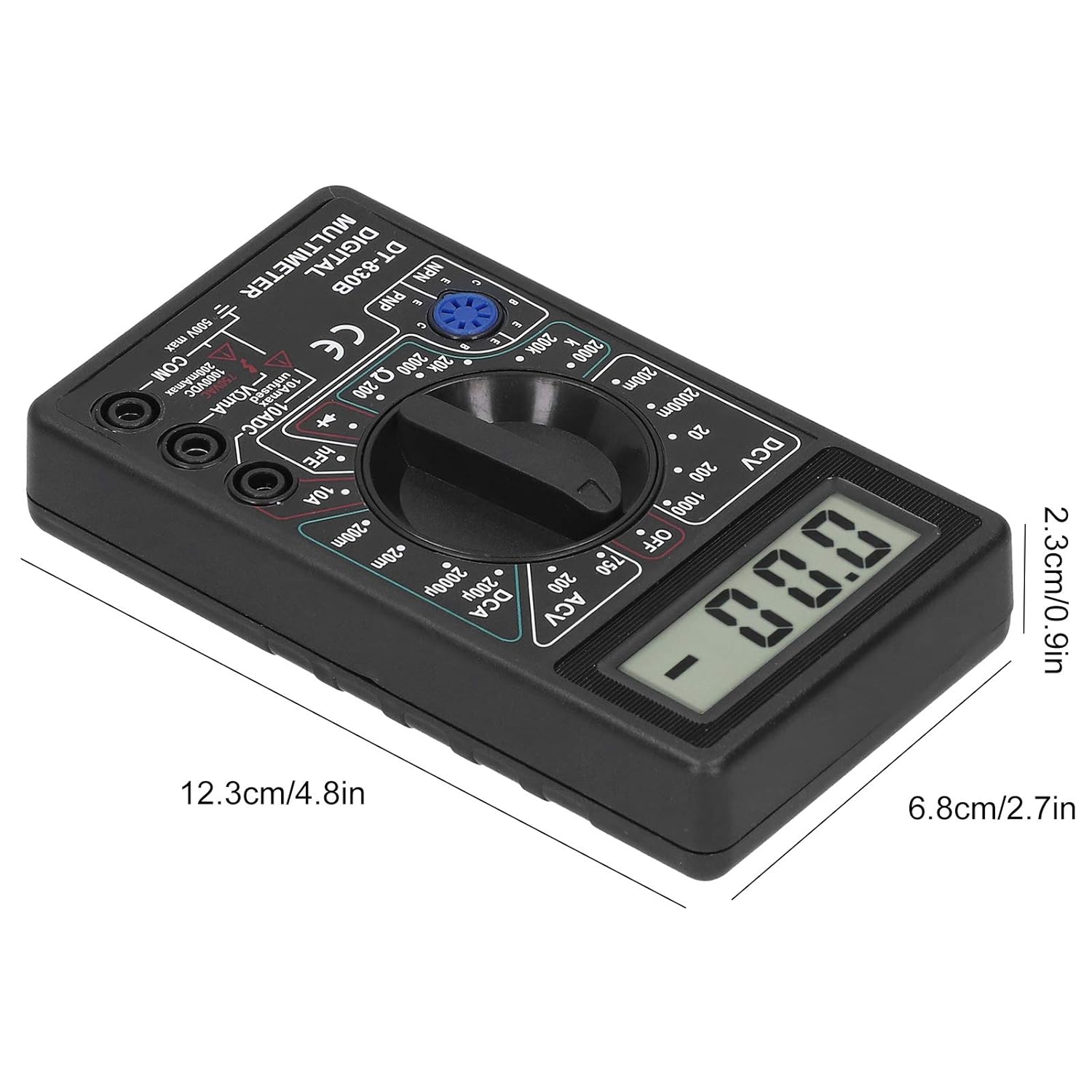 Digital Multimeter Tester, DT8 - Analog Meter Gauge review and price
