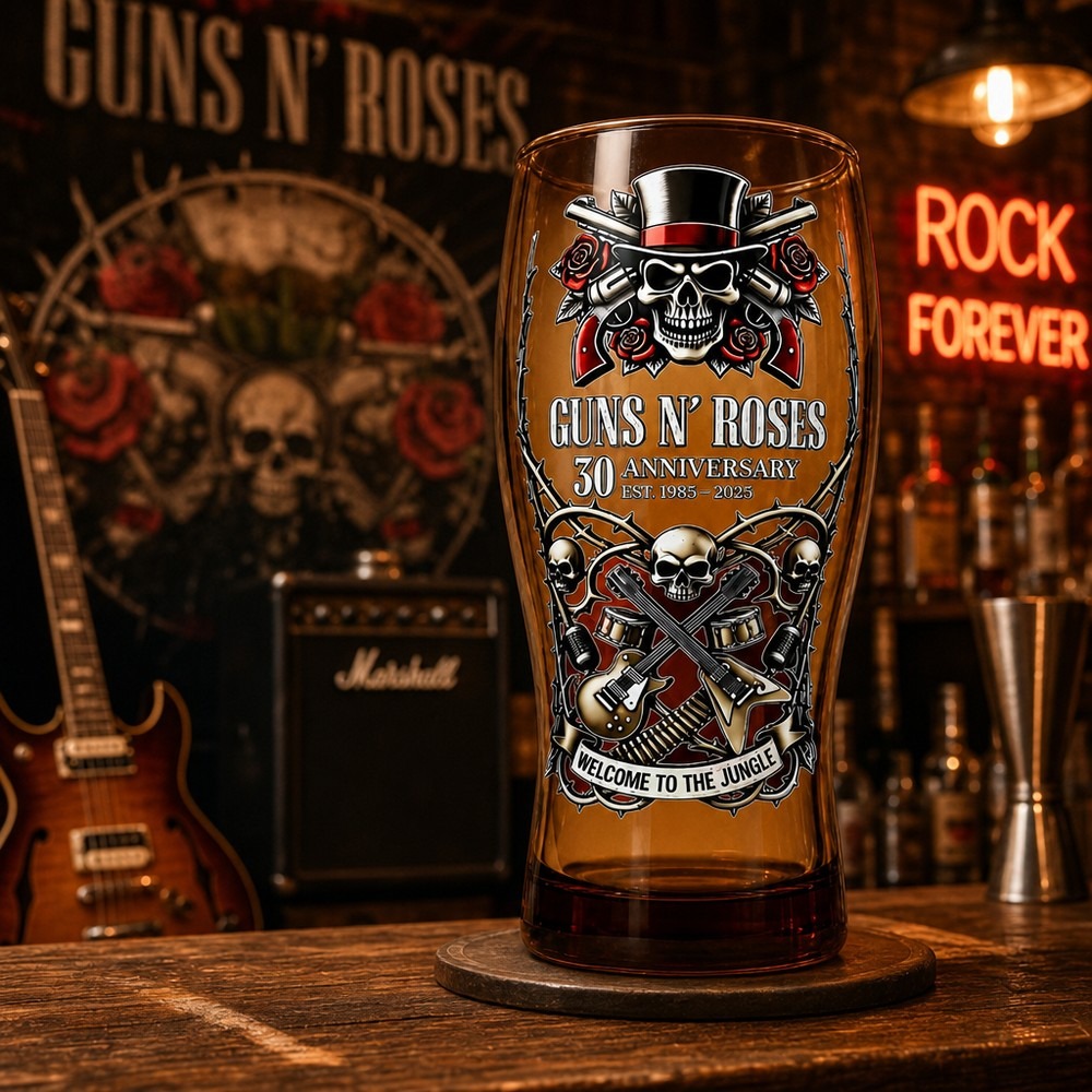 Guns N' Roses Memorial Beer Mu - Vintage Collectible Guns review and price