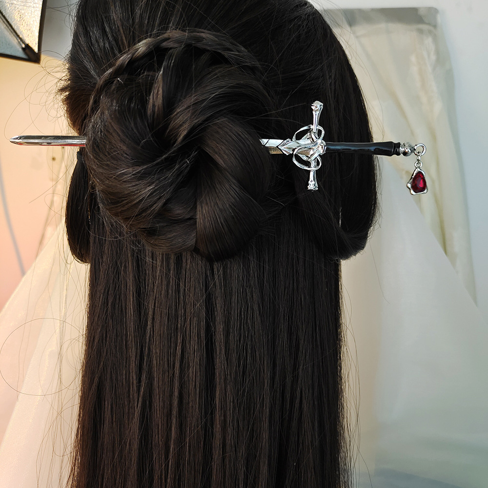 Chinese Sword Shaped Hair Stic - Vintage Collectible Item review and price