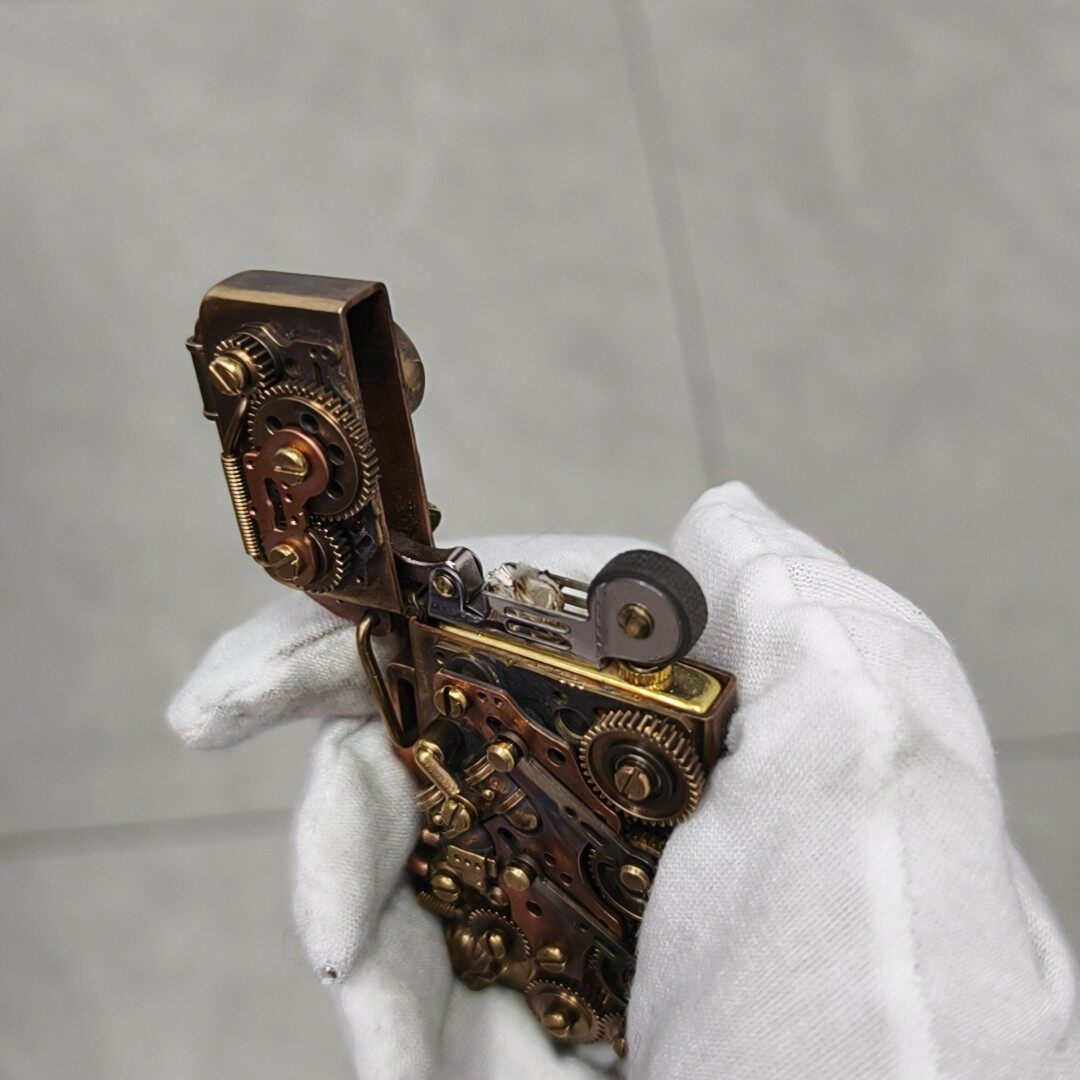 Vintage Handmade Brass Steampu - Vintage Collectible Lighters review and price