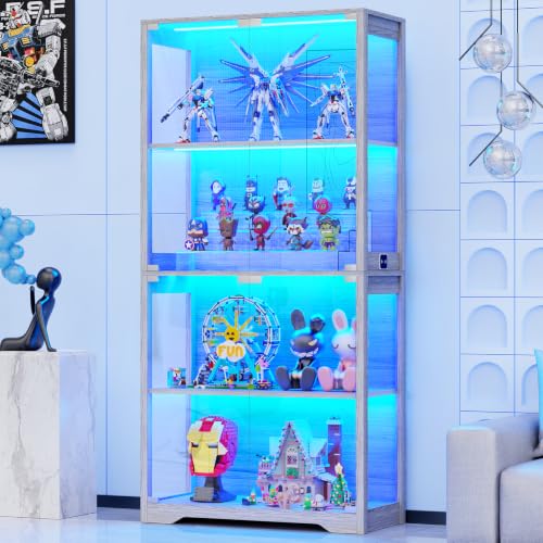 Display Cabinet with Glass Doo - Collectible & Vintage Dolls For Halloween review and price