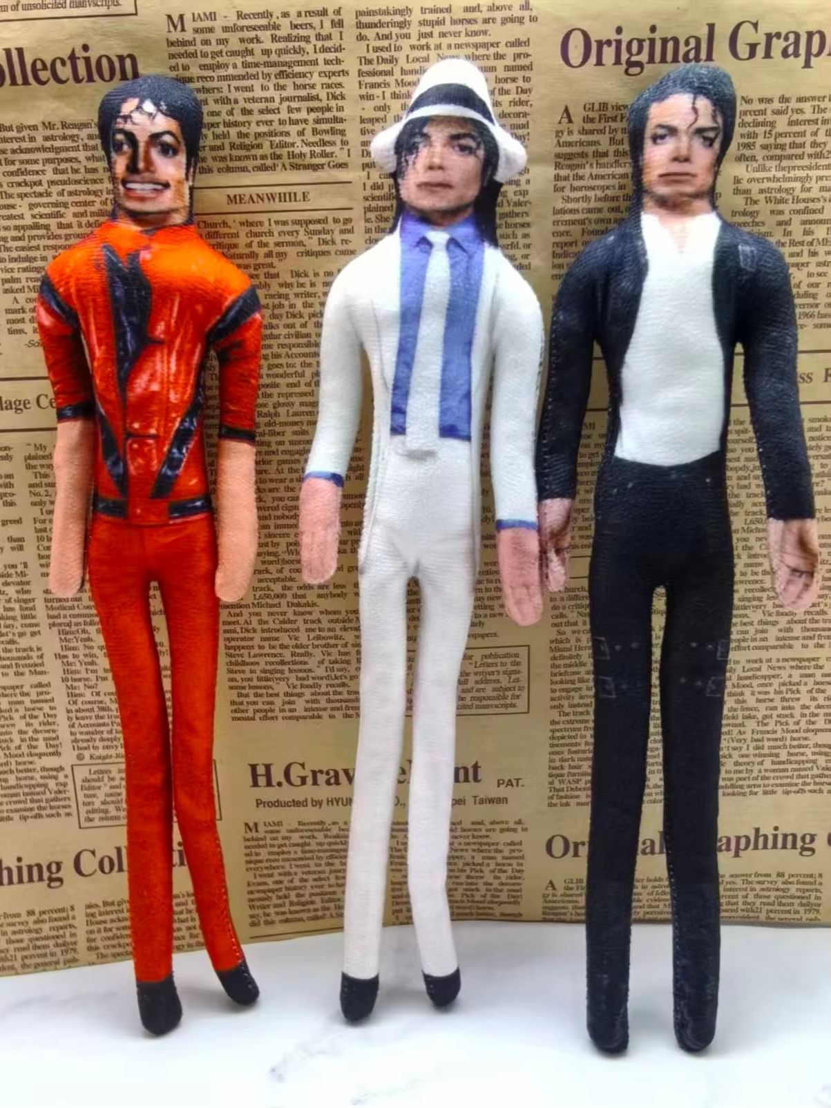 Vintage MJ Michael Jackson Cos - Vintage Collectible Figures review and price
