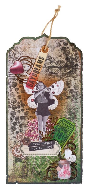 Tag Envelope Grunge Collection - Vintage Collectible Figures review and price