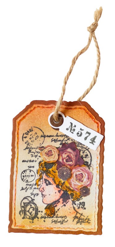 Tag Envelope Grunge Collection - Vintage Collectible Figures review and price