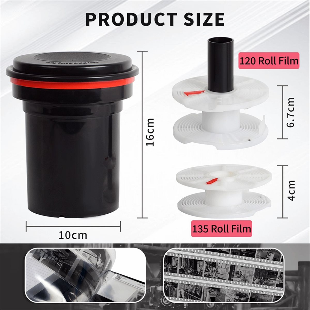 2026 New 120/135/127mm Film De - Developing Tank Reel review and price