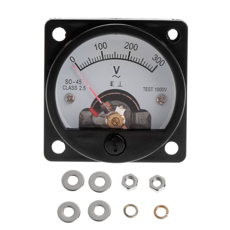 Voltmeter SO-45 AC 0-300V Roun - Analog Meter Gauge review and price