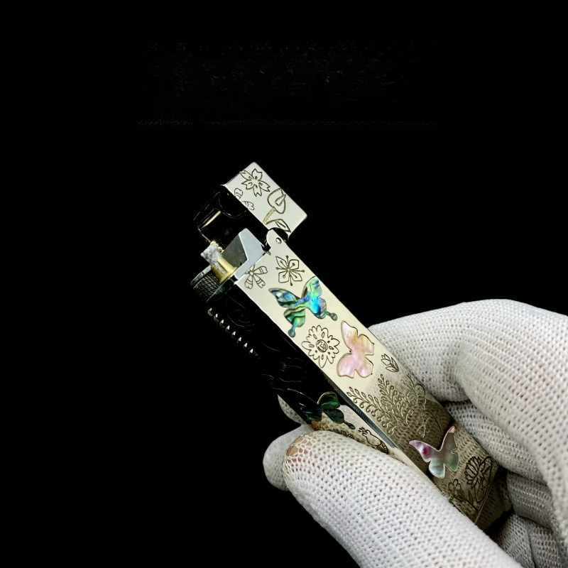 Unusual Brass Four sided Color - Vintage Collectible Lighters review and price