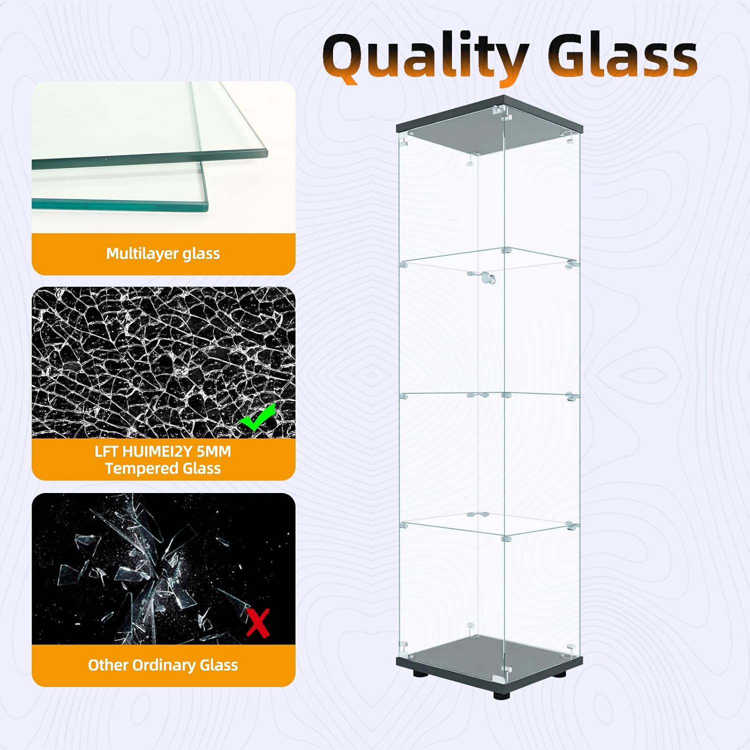 Glass Display Cabinet With Loc - Collectible & Vintage Dolls For Halloween review and price