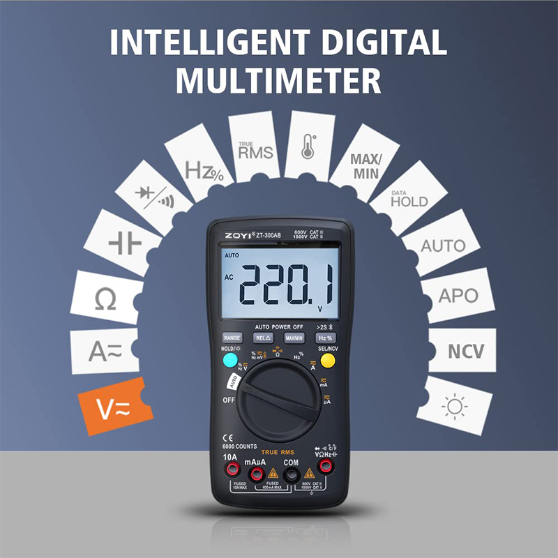 ZOYI 300AB Digital Multimeter  - Analog Meter Gauge review and price