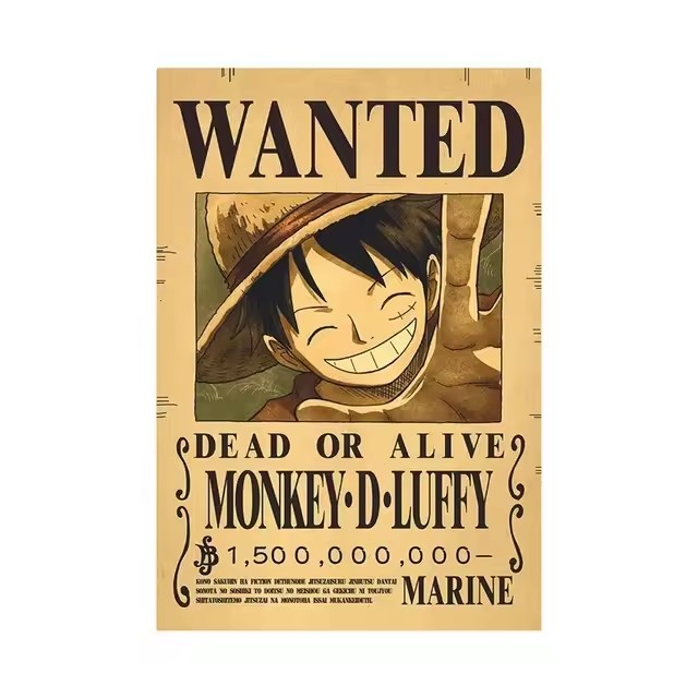 Anime One Piece Bounty Wanted  - Vintage Collectible Figures review and price