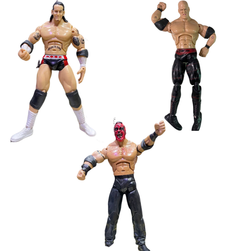 WE WRESTLERS Undertaker John C - Vintage Collectible Figures review and price