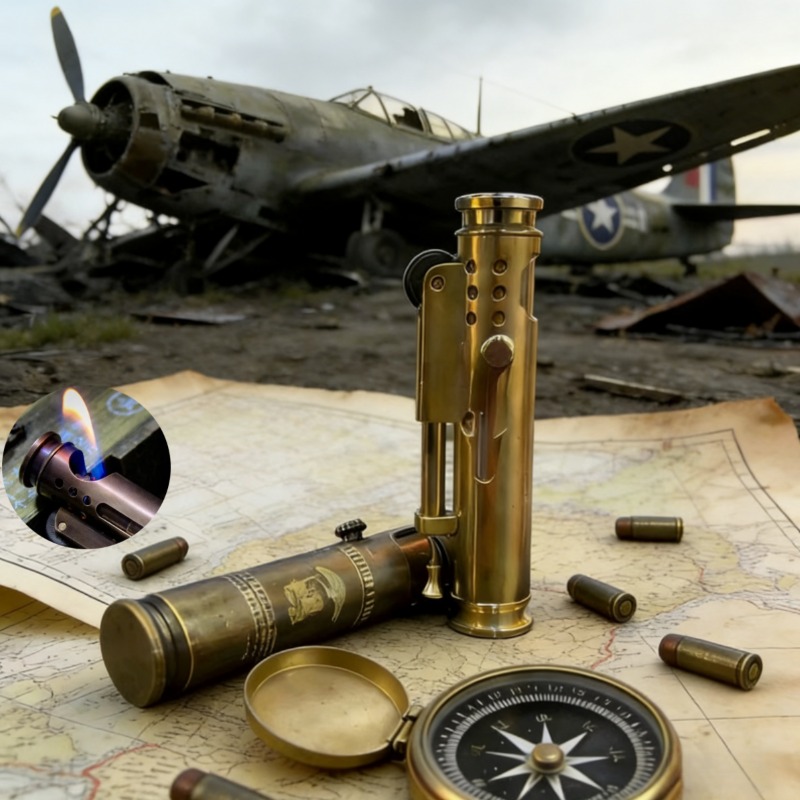 Unusual Alien Trench Handmade  - Vintage Collectible Lighters review and price
