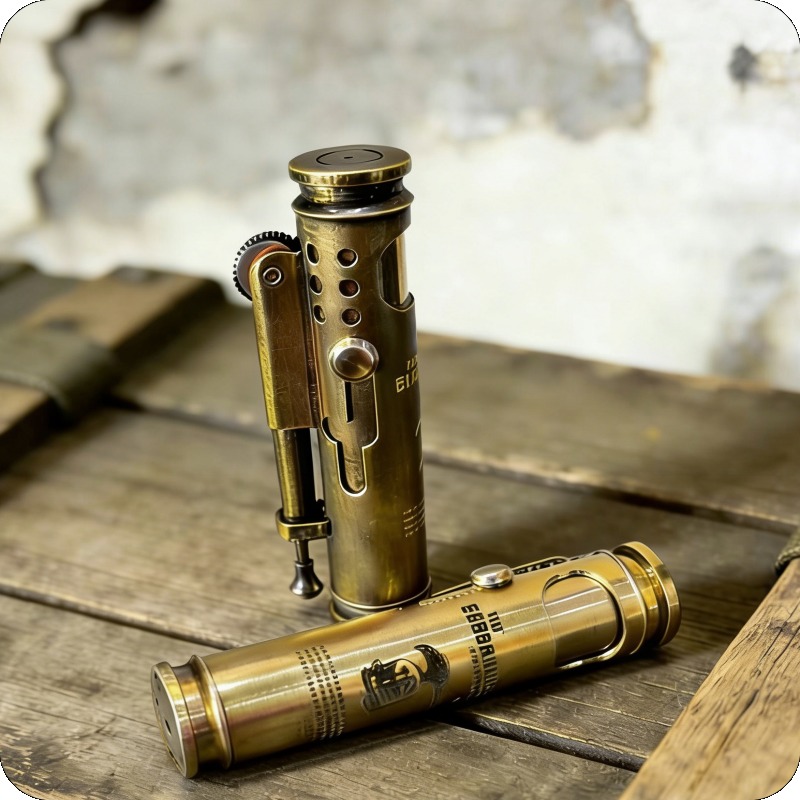Unusual Alien Trench Handmade  - Vintage Collectible Lighters review and price